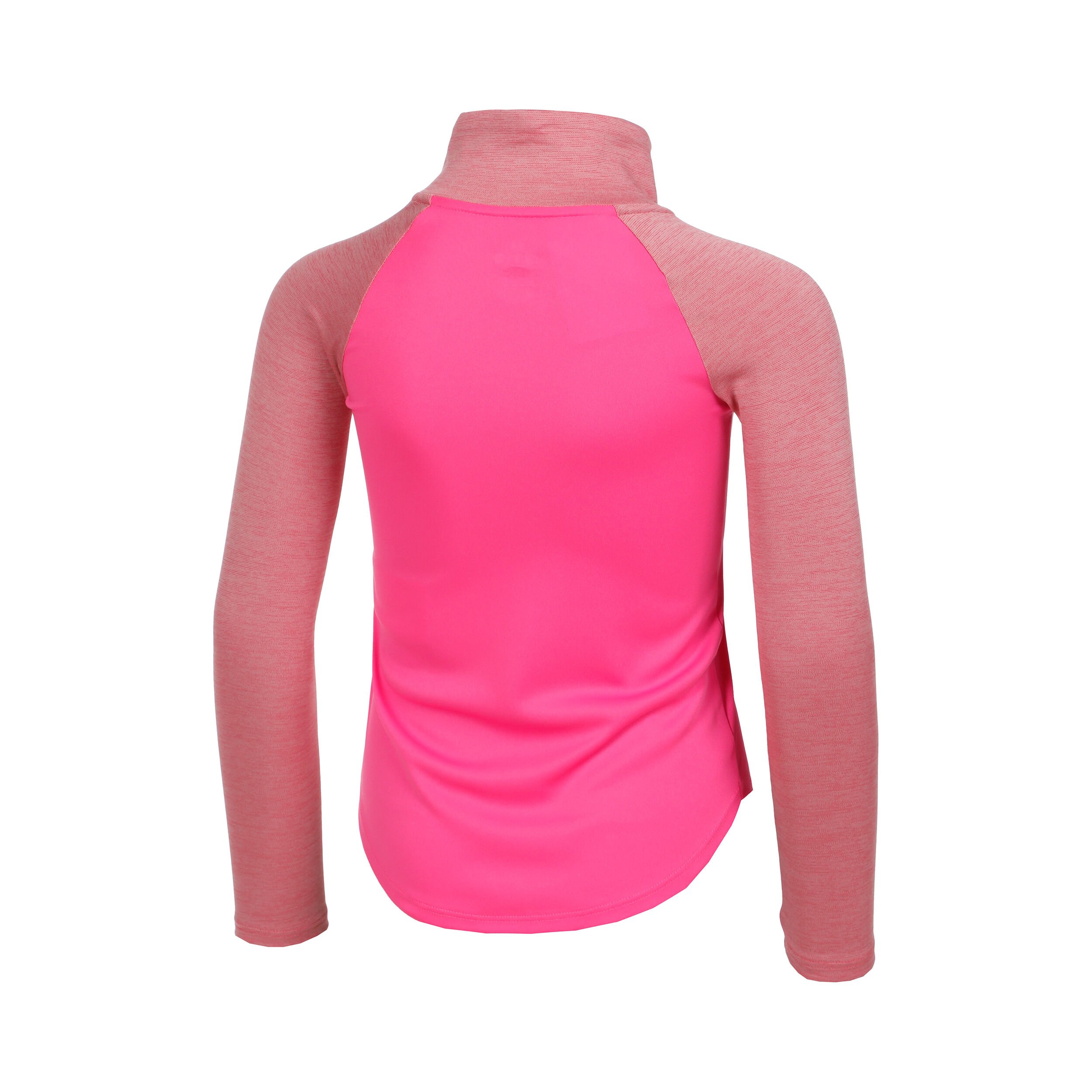 Pink long top sleeve under armour