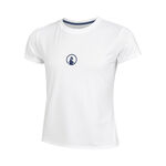 Quiet Please Tennis apparel Quiet Please Retriever T-Shirt Girls-White