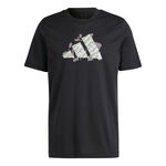 adidas Clothing adidas CLUB GRAPH T-Shirt Men - black, green