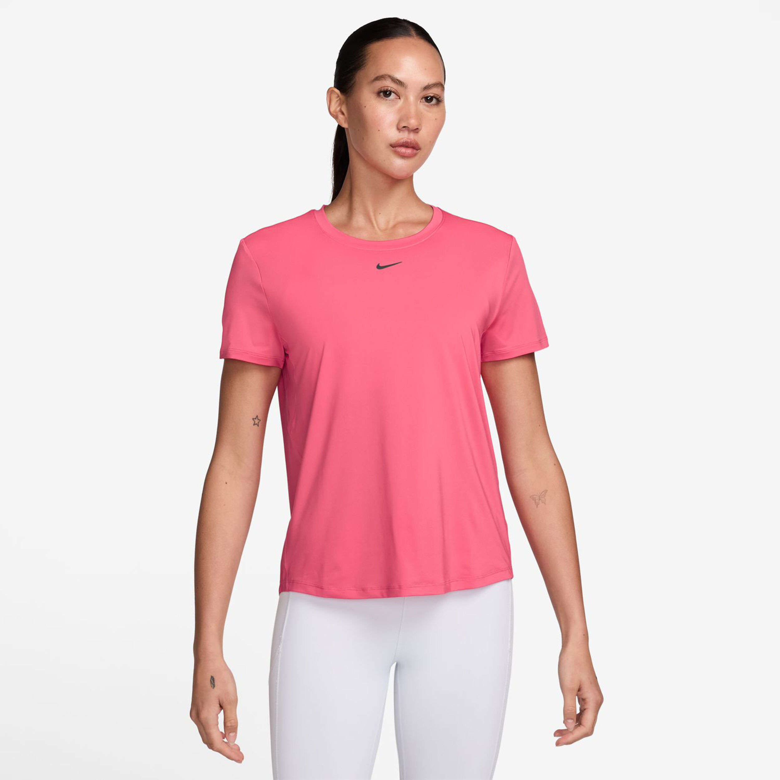 Buy Nike Dri Fit One Classic T Shirt Women Pink online Tennis Point UK