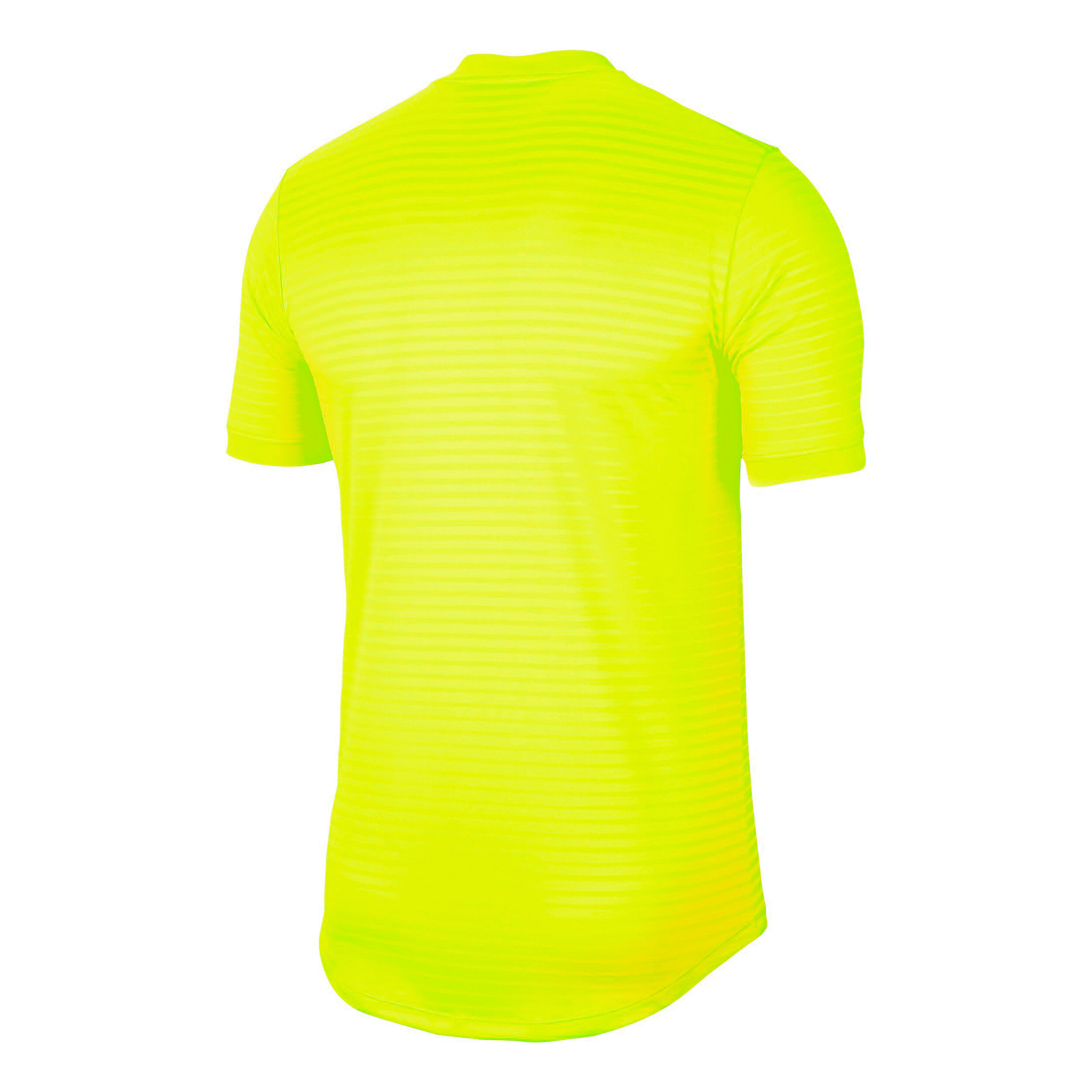 Rafael Nadal Challenger T Shirt Men Neon Yellow Black