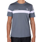 Sergio Tacchini Tennis apparel Sergio Tacchini Leone T-Shirt Men - grey, white