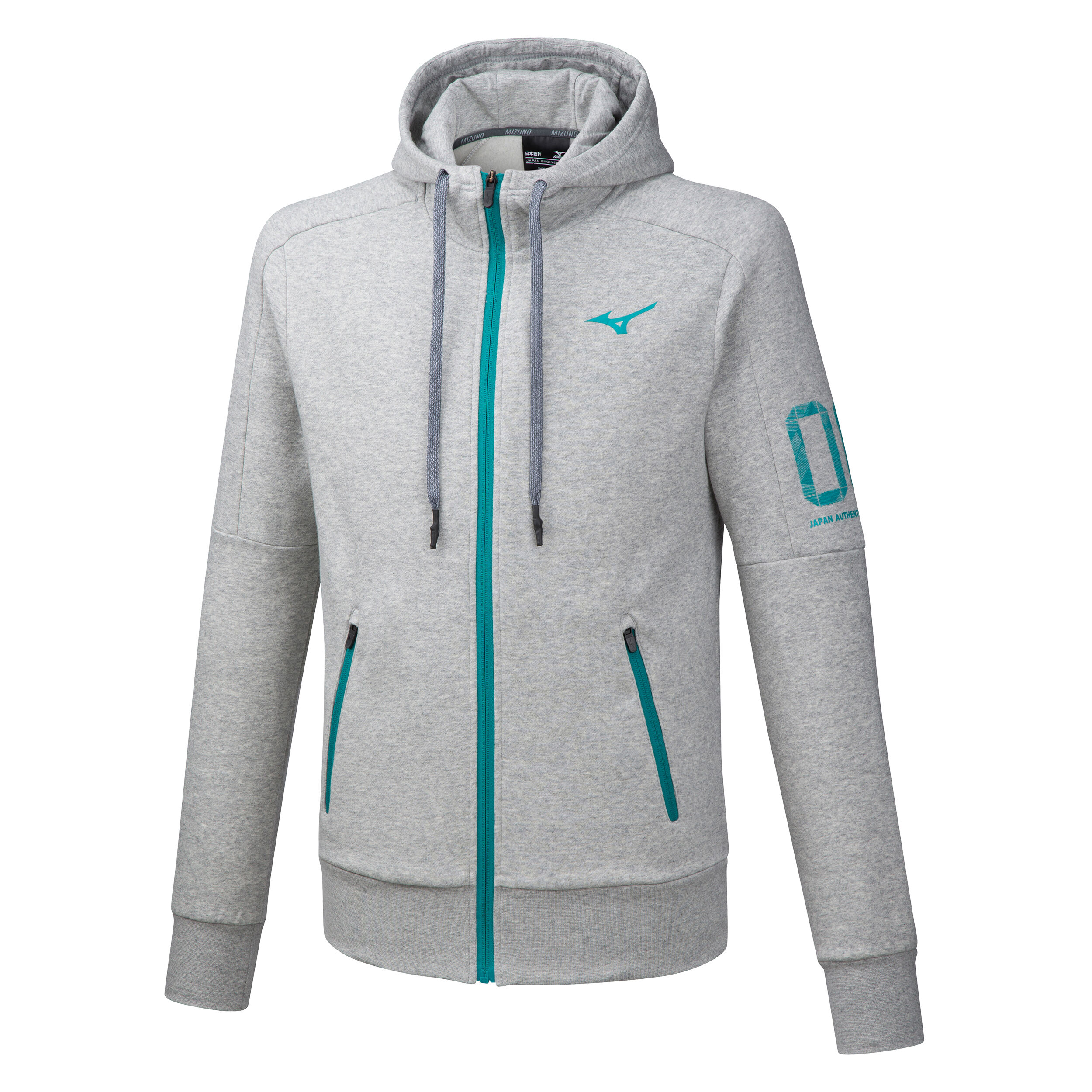 Mizuno heritage zip hoodie sales