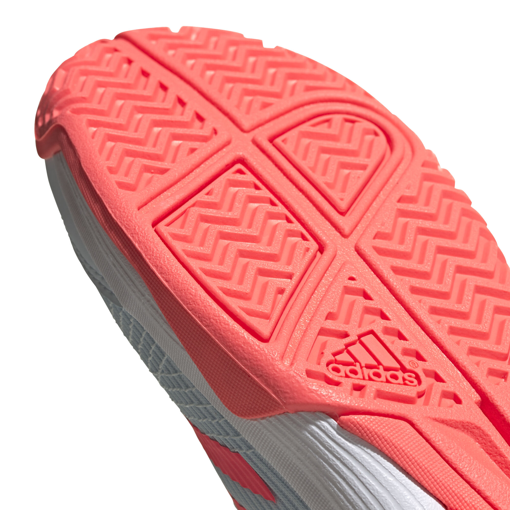 Adizero Club All Court Shoe Kids Light Blue Pink