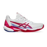 ASICS Tennis shoes ASICS Solution Speed FF 3 Clay Court Shoe Women-White,Berry