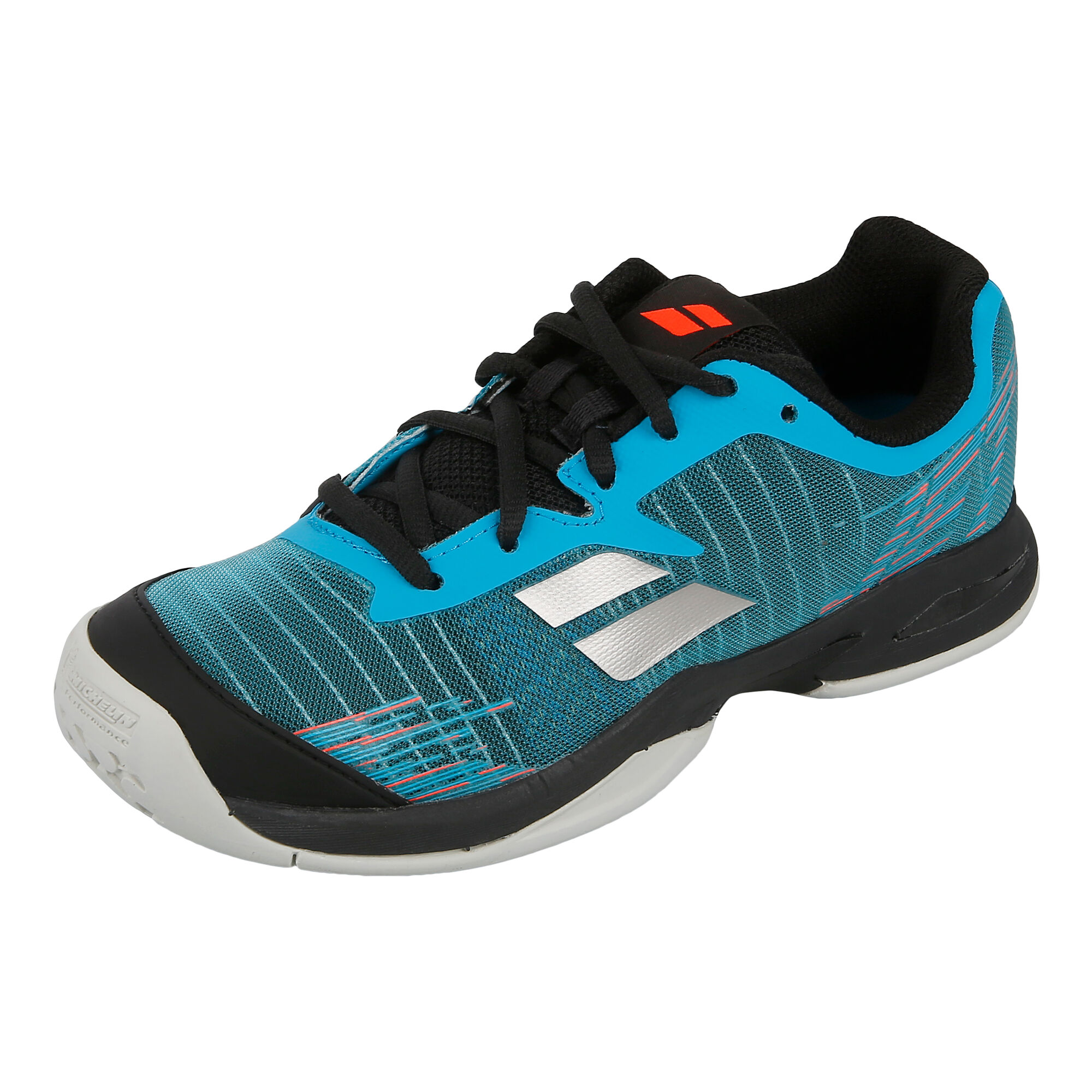 buy Babolat Jet All Court Shoe Kids - Dark Blue, Blue online | Tennis-Point