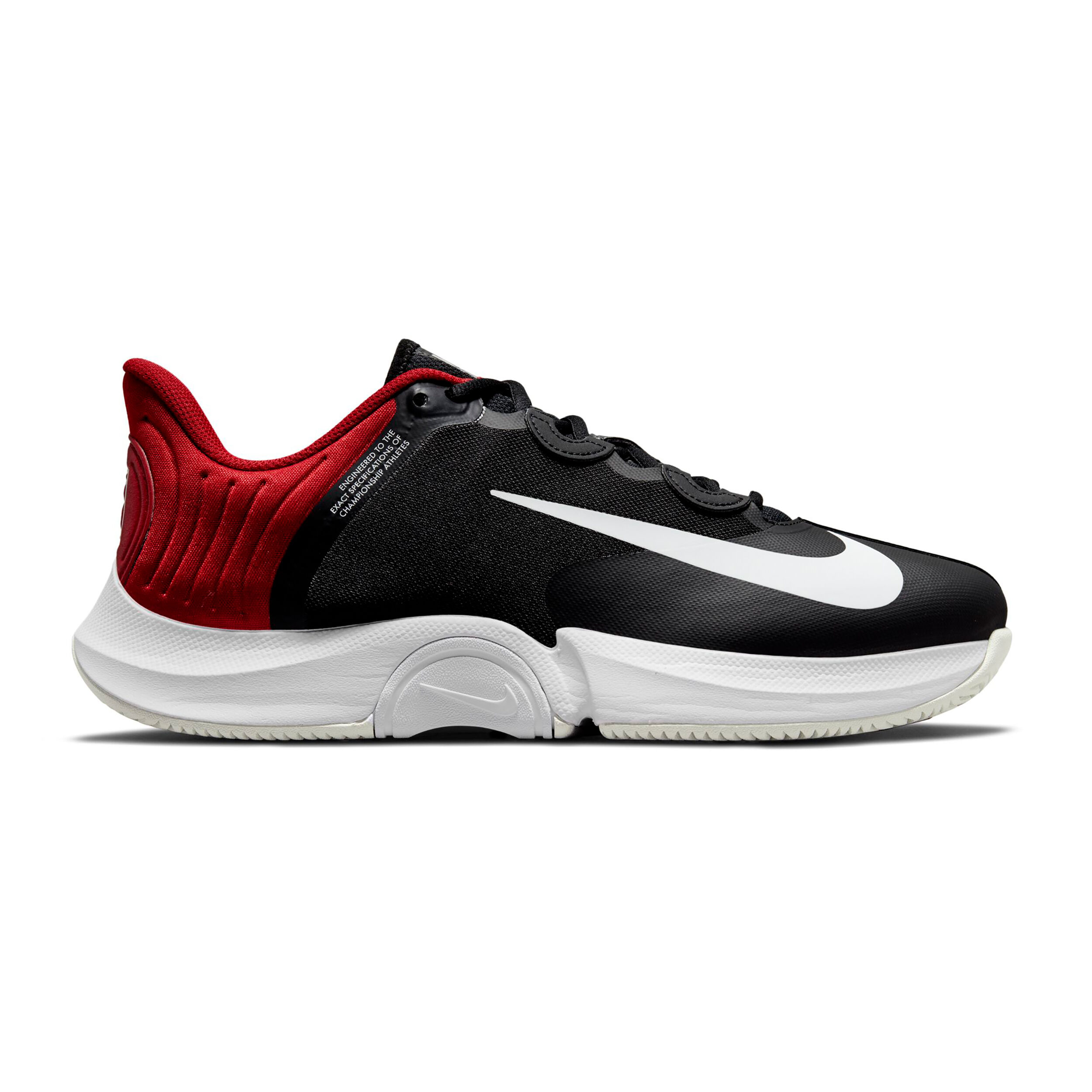Court Air Zoom GP Turbo All Court Shoe Men Black Red