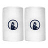Long Wristband 2 Pack-White,Dark Blue