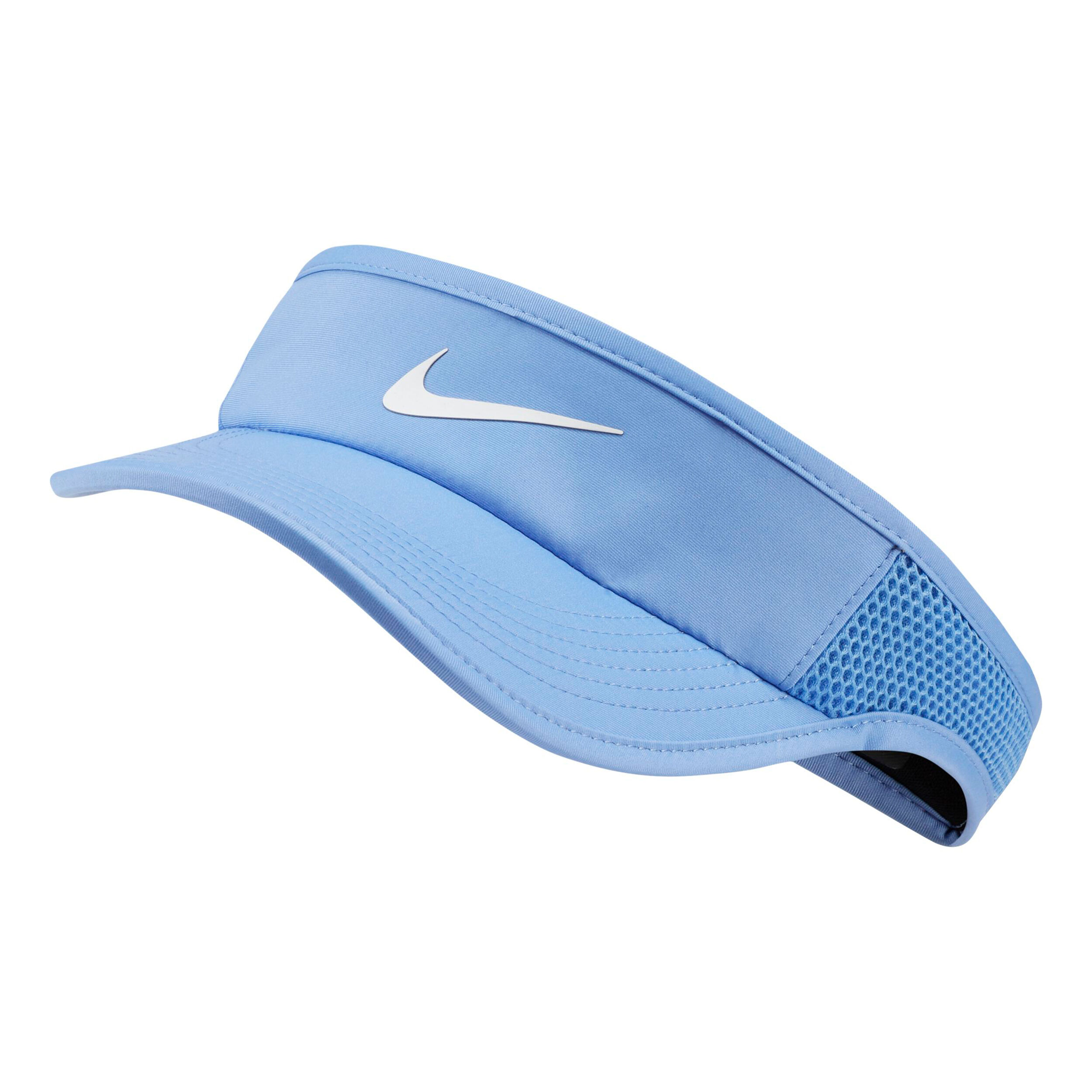 Blue nike visor best sale