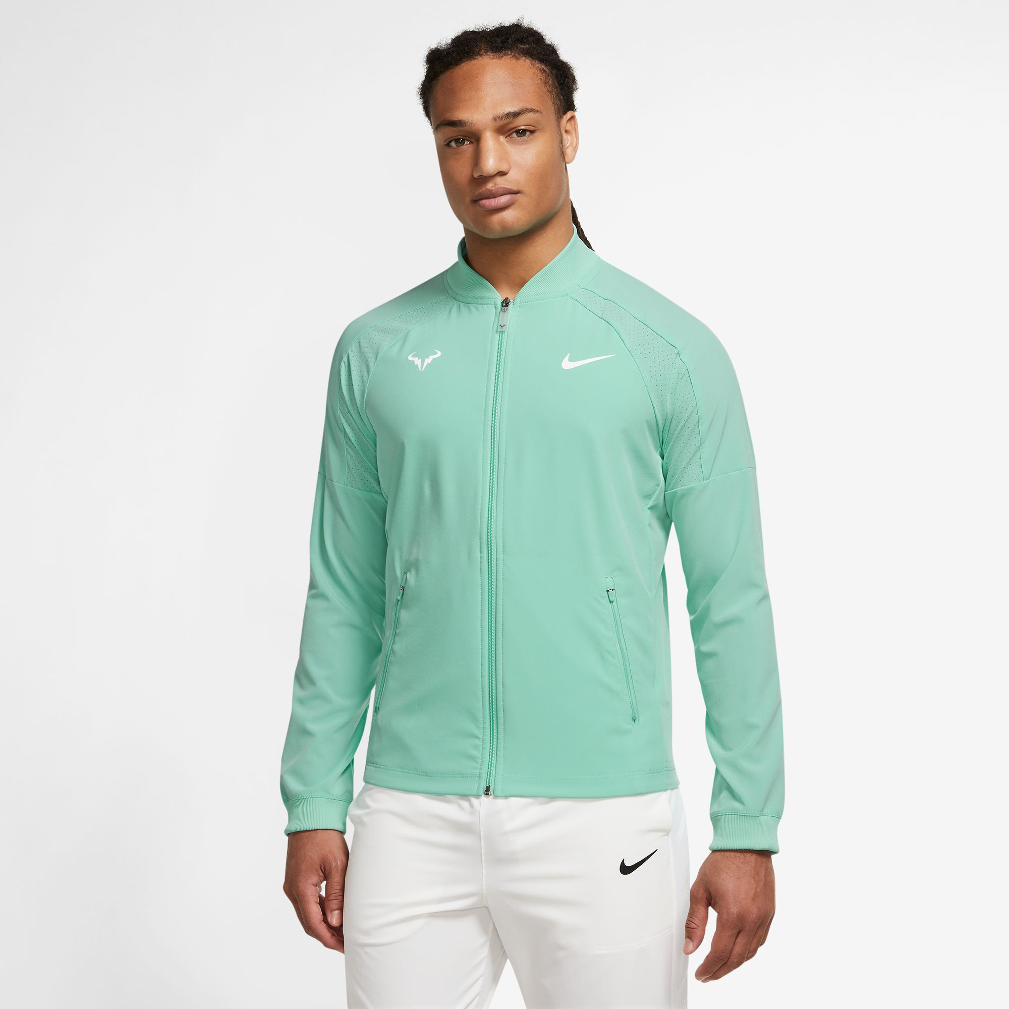 Mens 'dri top fit running jacket
