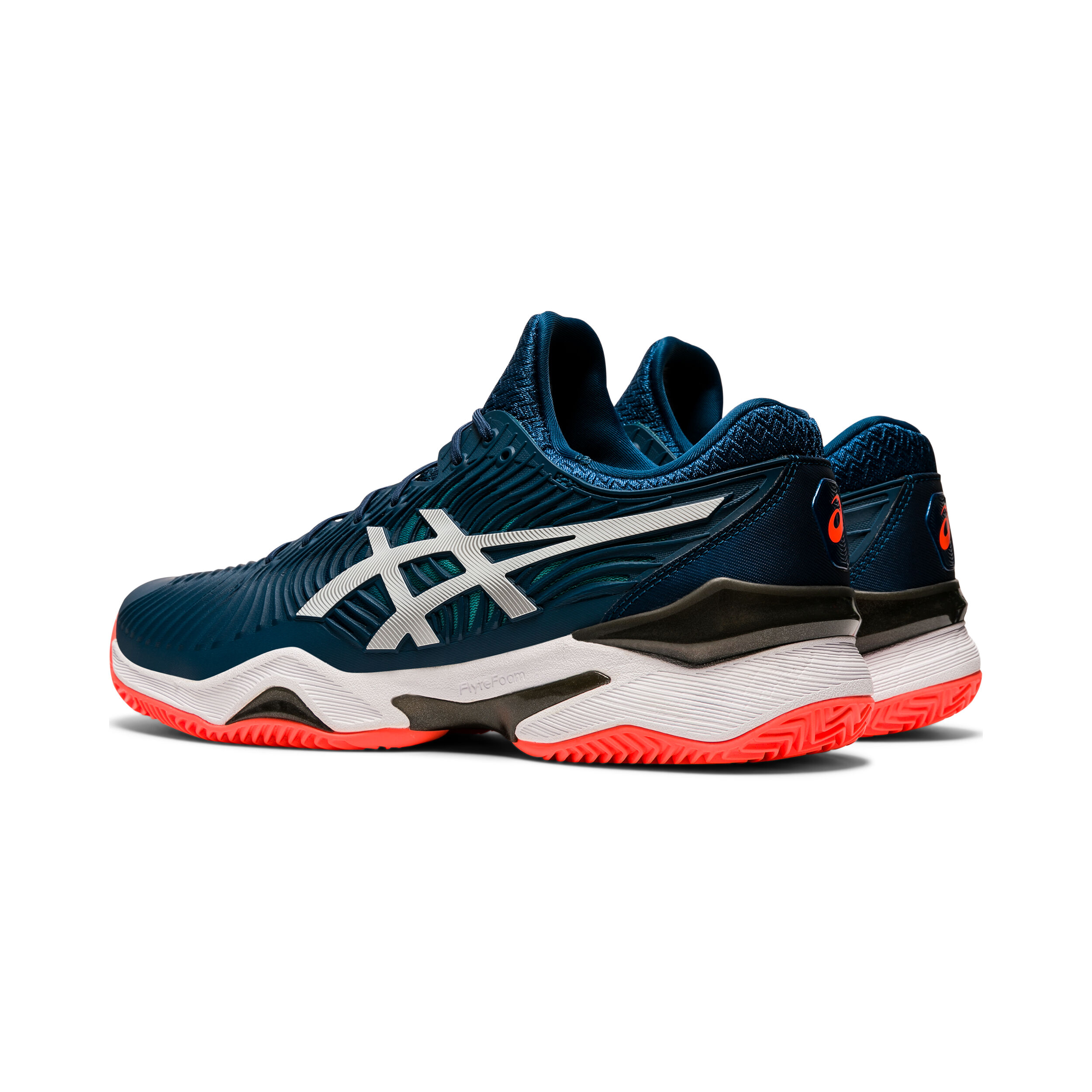 Court FF 2 Clay Court Shoe Men Dark Blue White