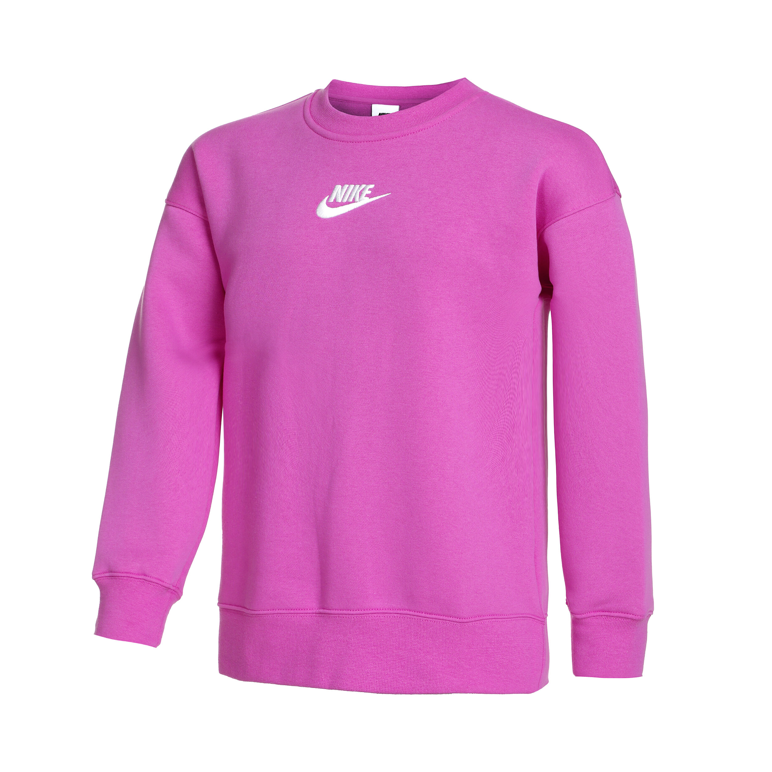 Nike club swoosh sweatshirt in pink deals