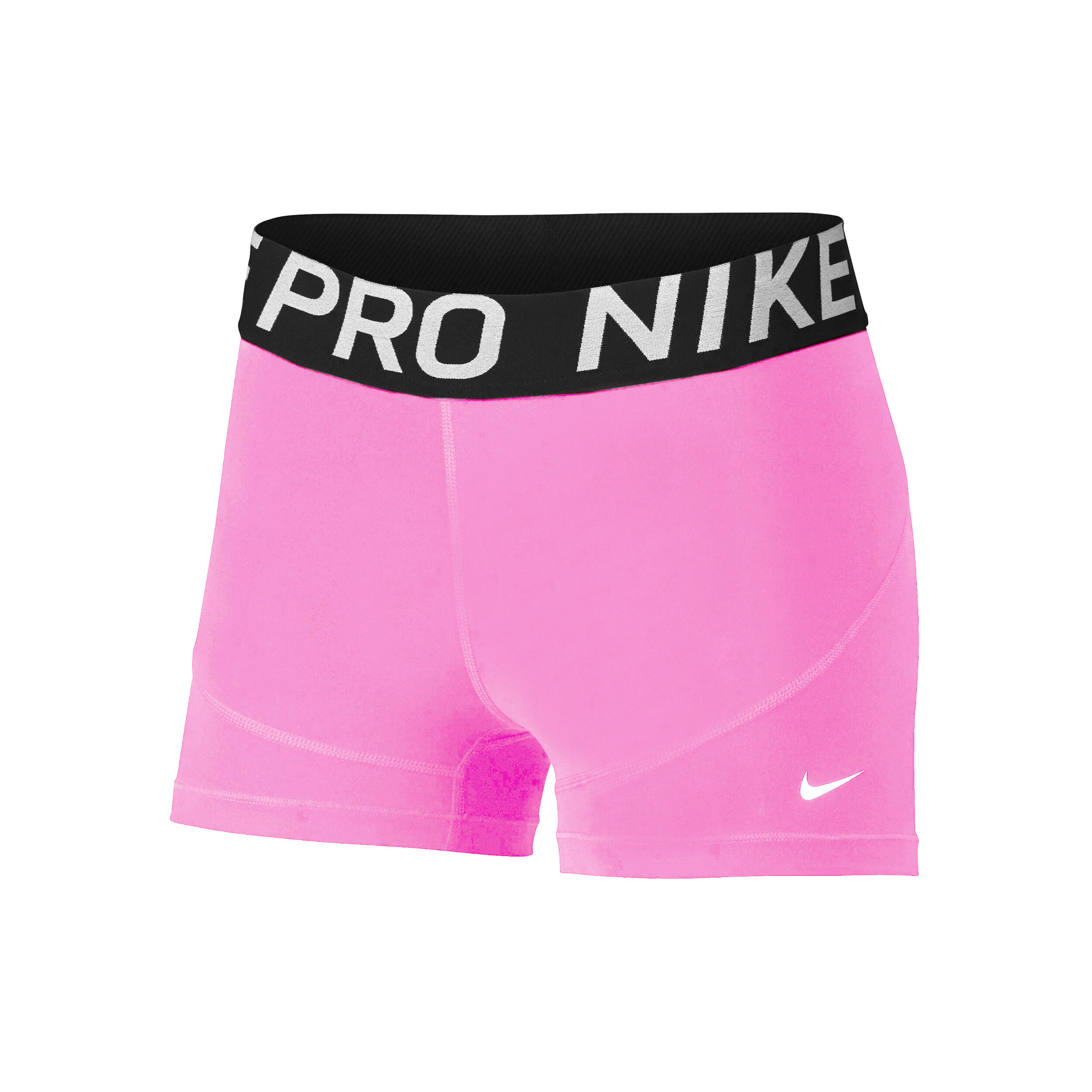 Dri Fit 3in Shorts Girls Pink Black