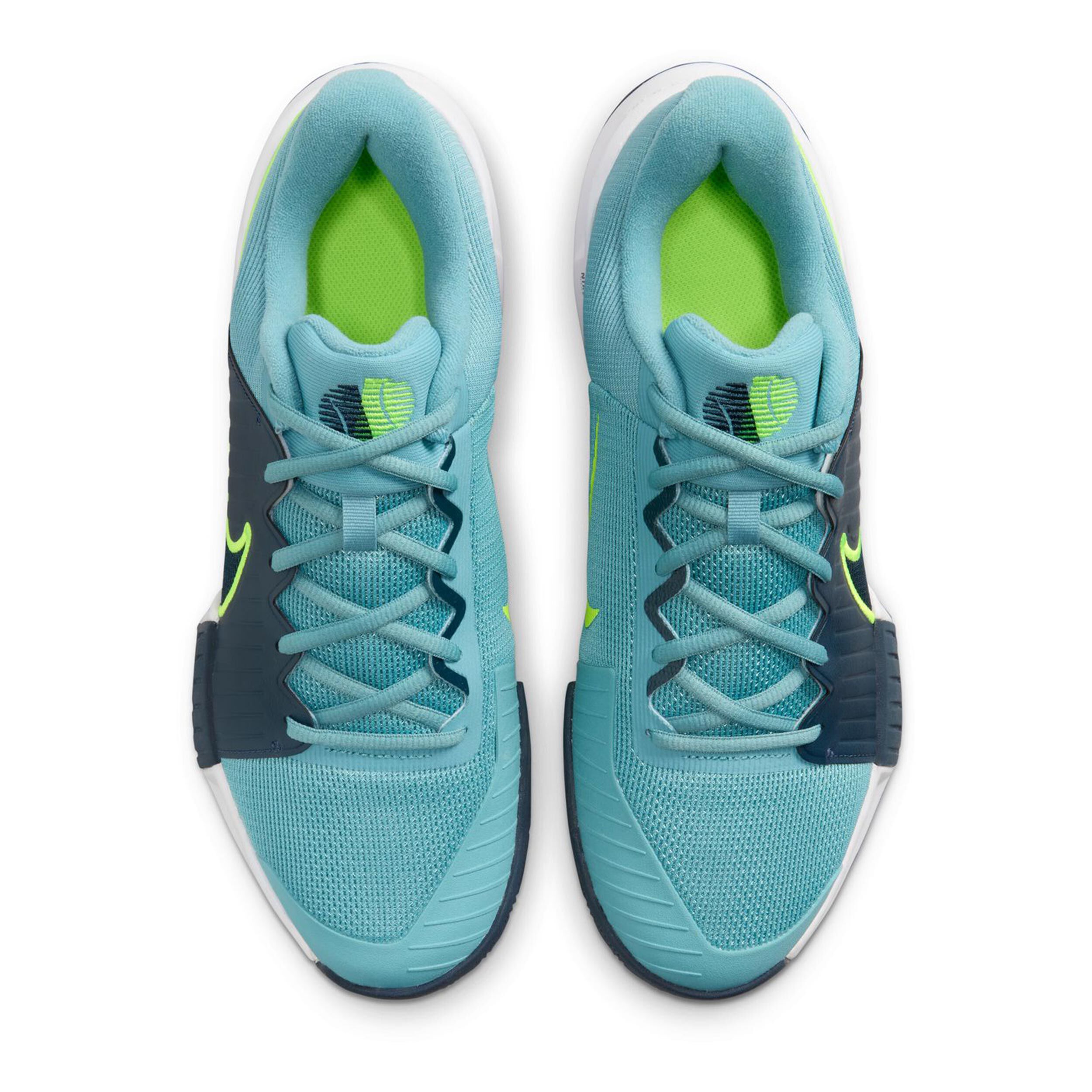 Zoom GP Challenge Pro Clay Court Shoe Men Turquoise Dark Blue
