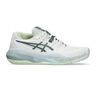 Gel-Resolution X Clay Court Shoe Women-White,Blue-gray