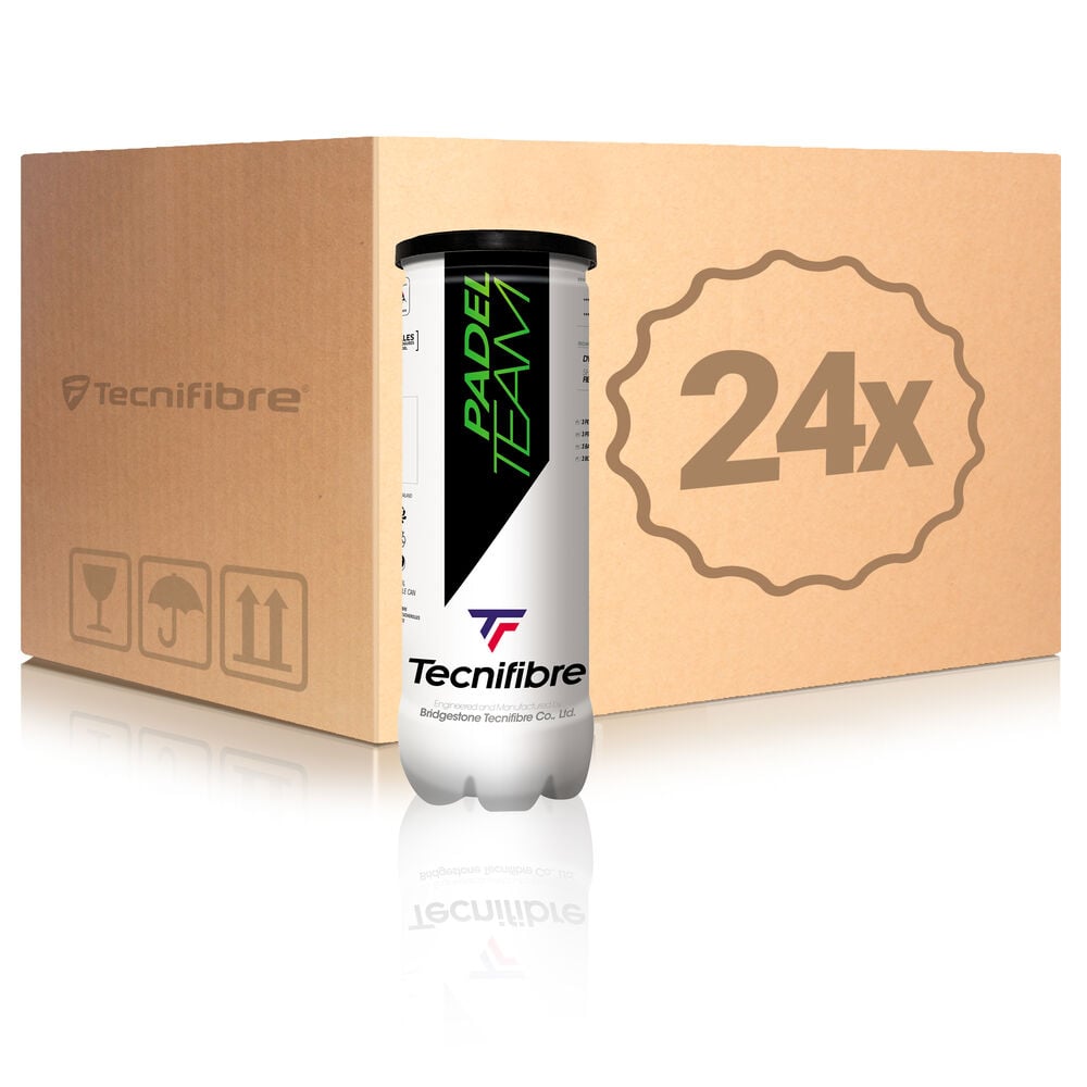 Tecnifibre Team 24x 3 Ball Tube In A Box