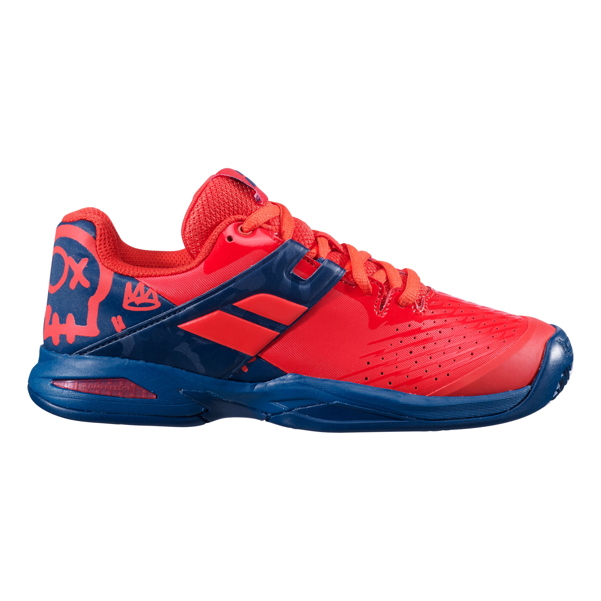 babolat red tennis shoes