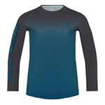 BIDI BADU Ventris Move Printed Longsleeve - grey/petrol