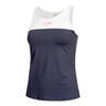 Lace Tank top Women - dark blue, white