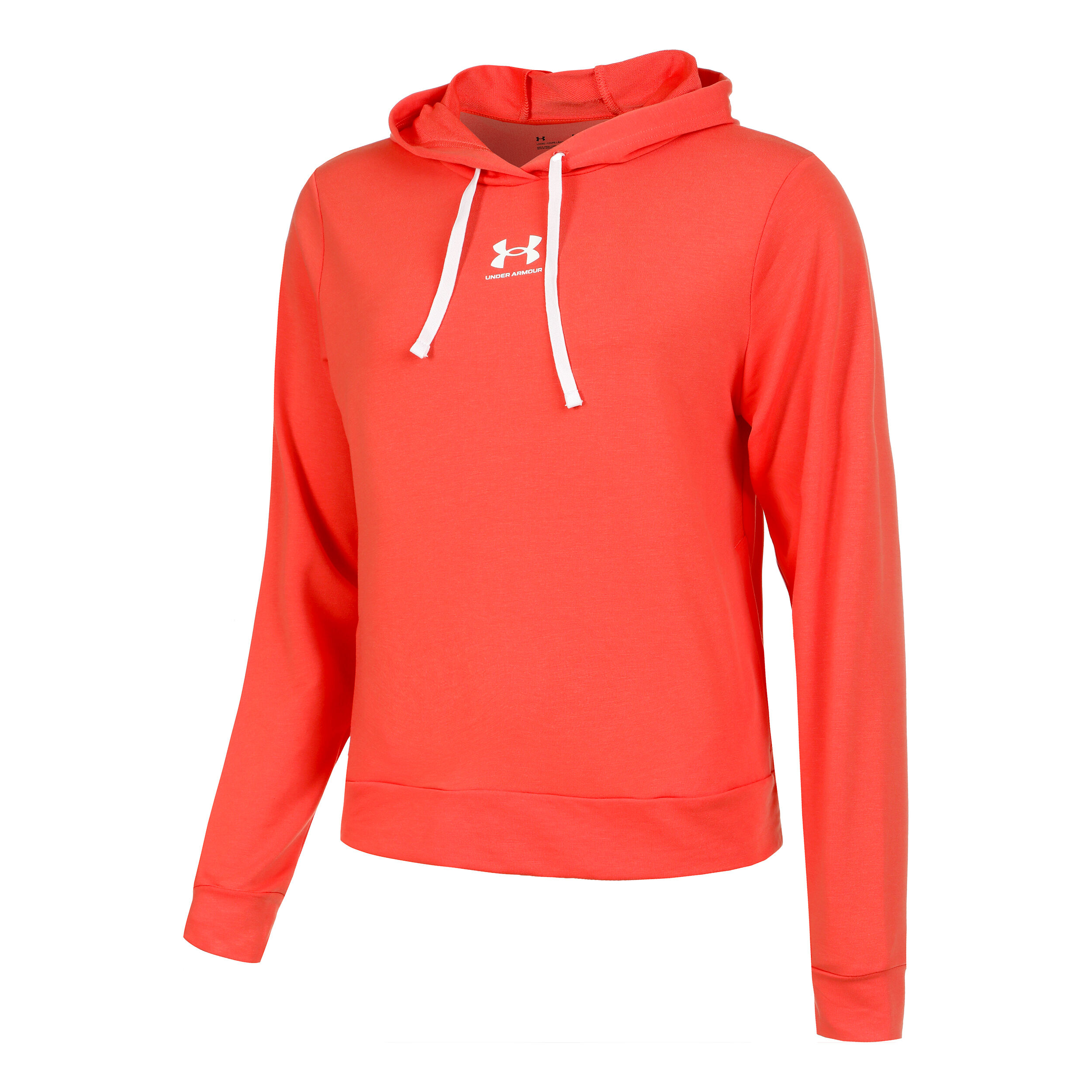 Orange under armour best sale hoodie women's