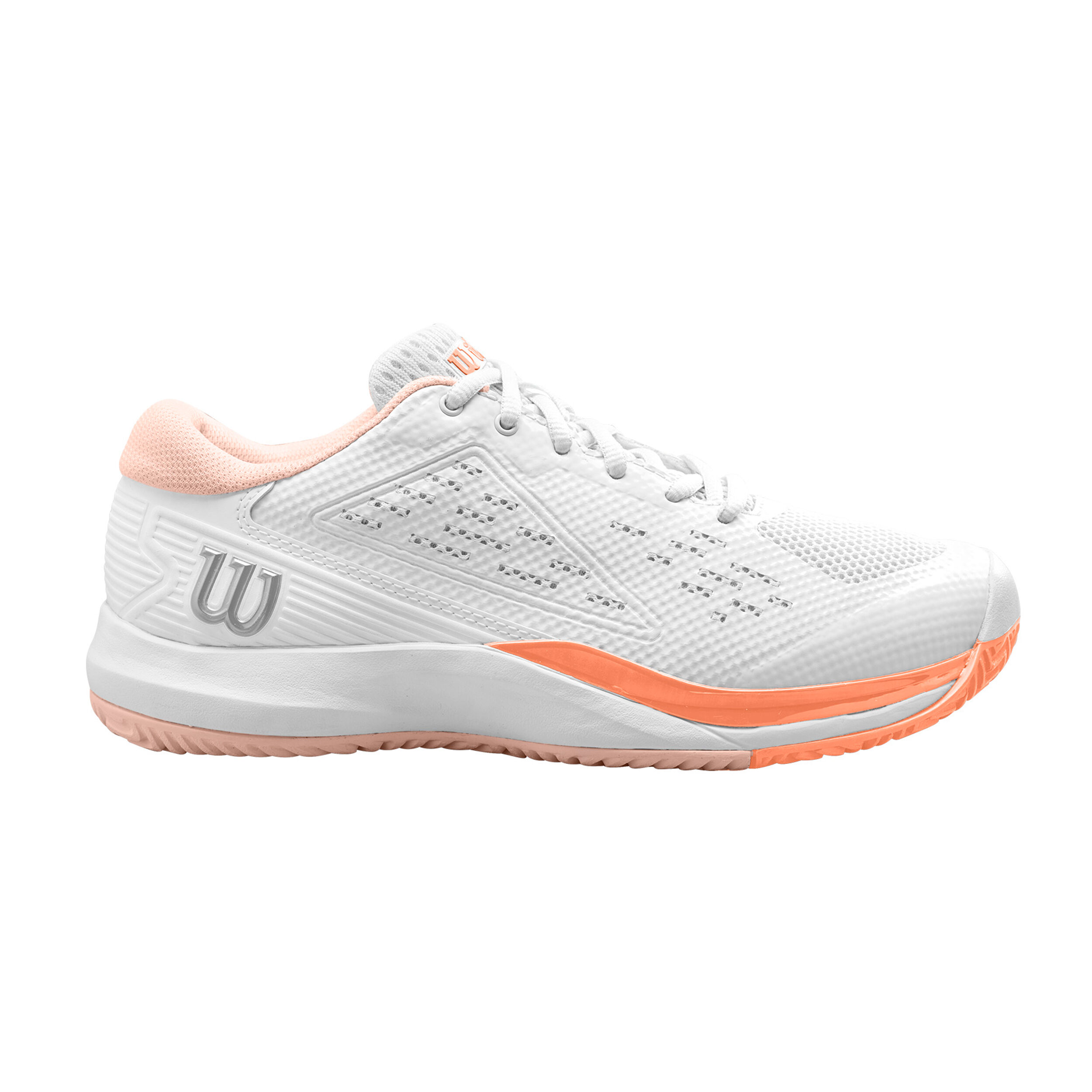 Rush Pro ACE All Court Shoe Women White Orange
