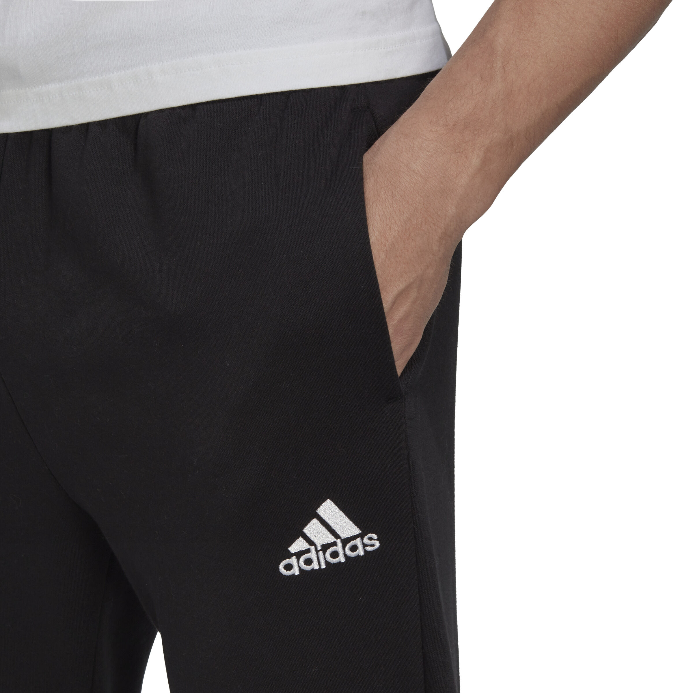 Adidas tapered fleece shop pants