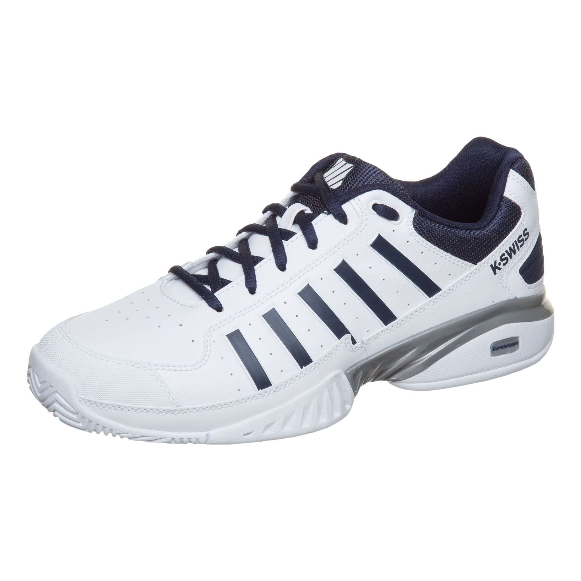 buy KSwiss Receiver IV All Court Shoe Men White, Dark