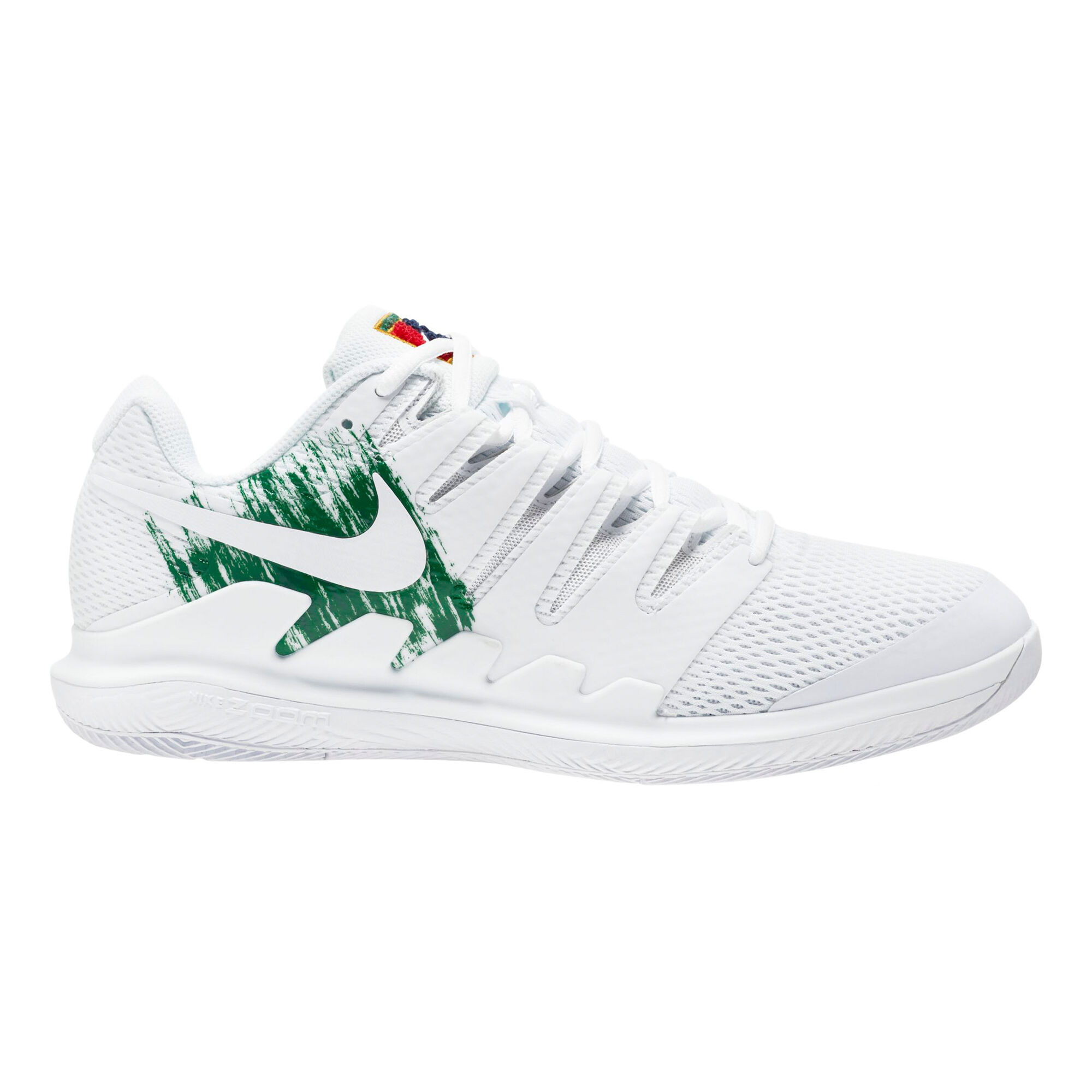 nike white green sneakers