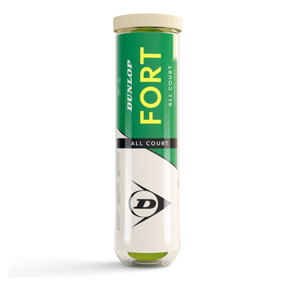 Dunlop Fort All Court 4 Ball Tube