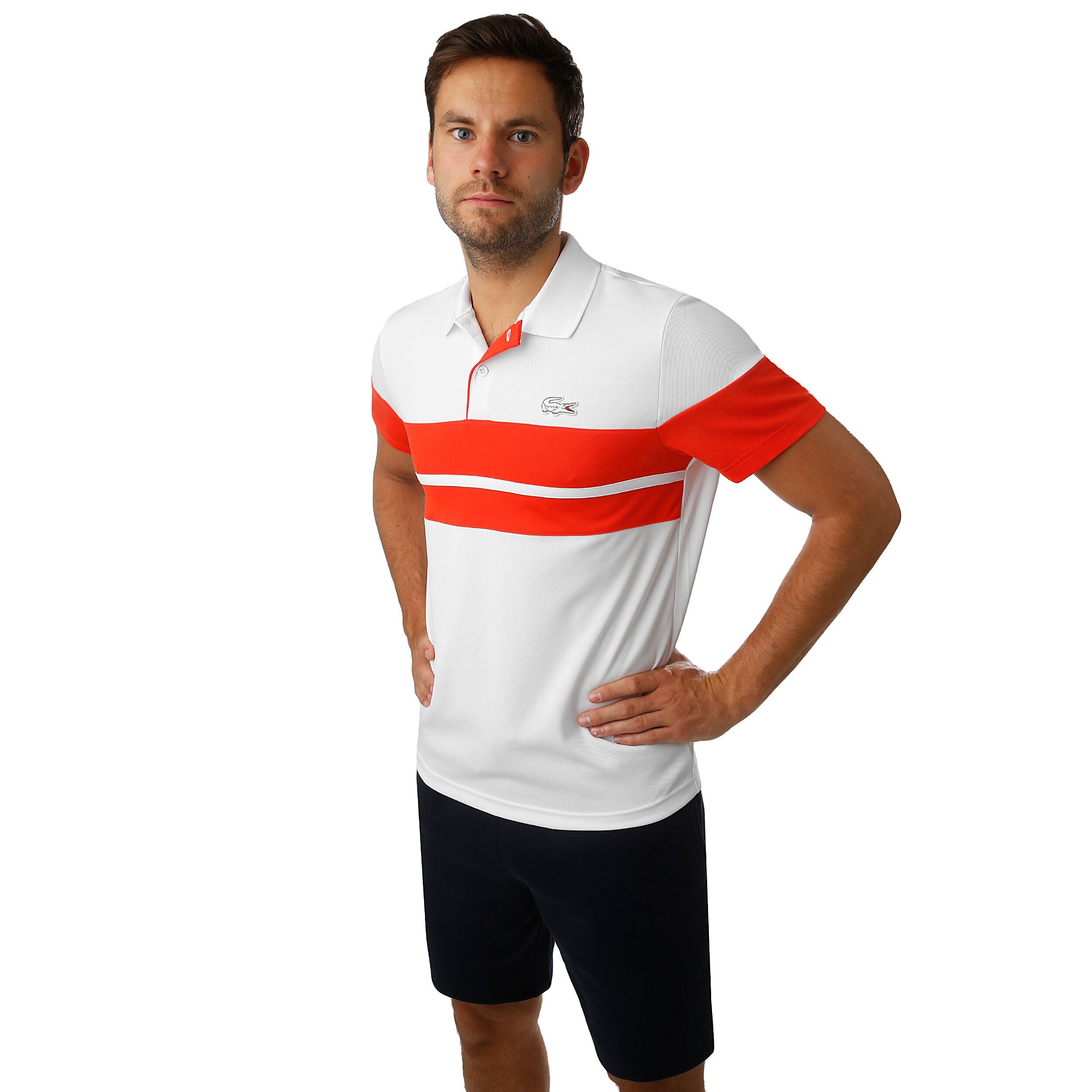 Team RG Polo Men White Red