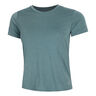 Launch Running shirt Women-blue grey