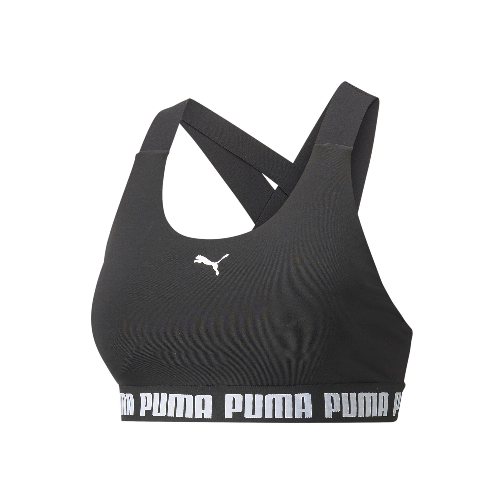 Buy Puma Mid Impact Feel It Sports Bras Women Grey online