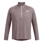 Under Armour Tech Textured 1/2 Zip-GRY Long-Sleeves
