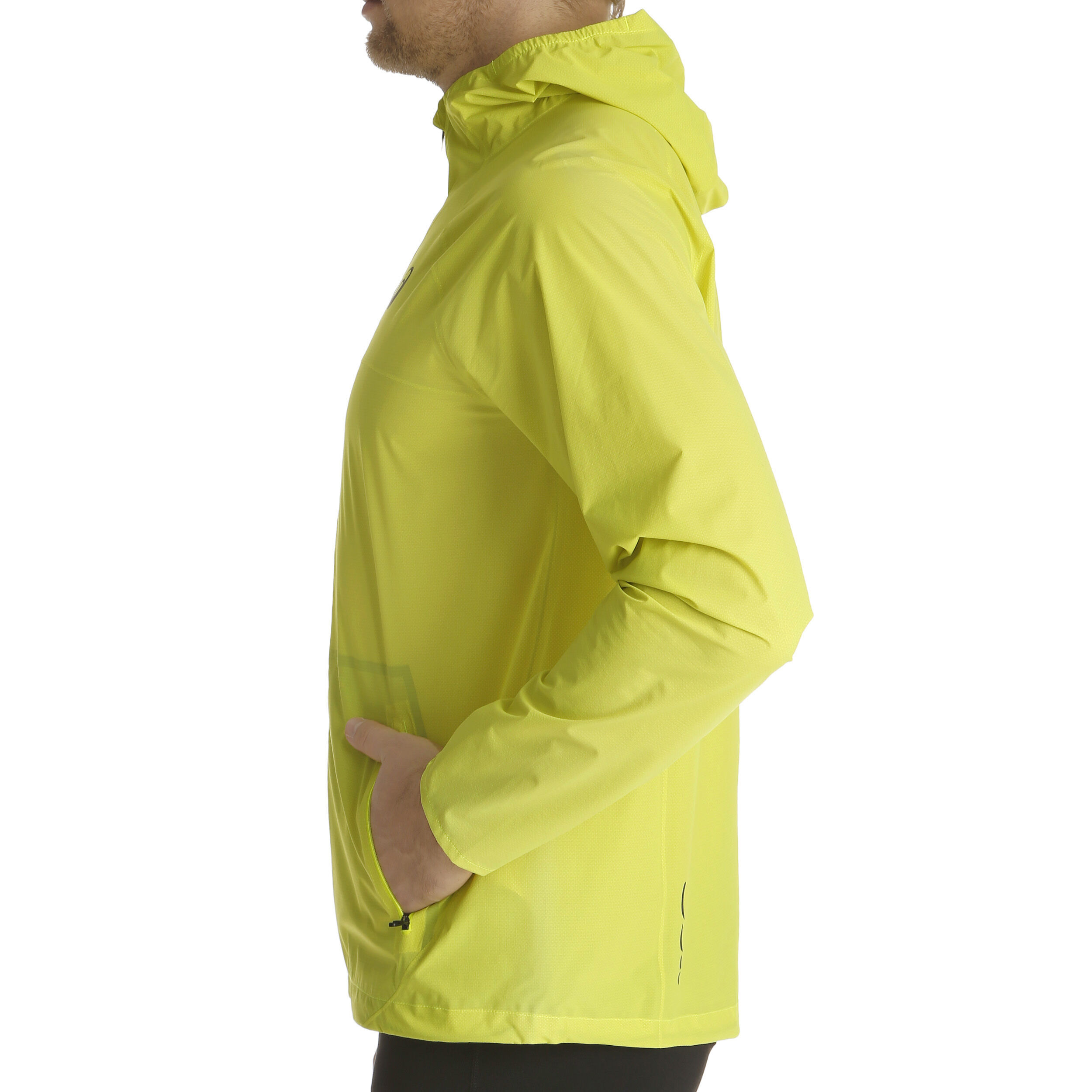 Waterproof Training Jacket Men Yellow