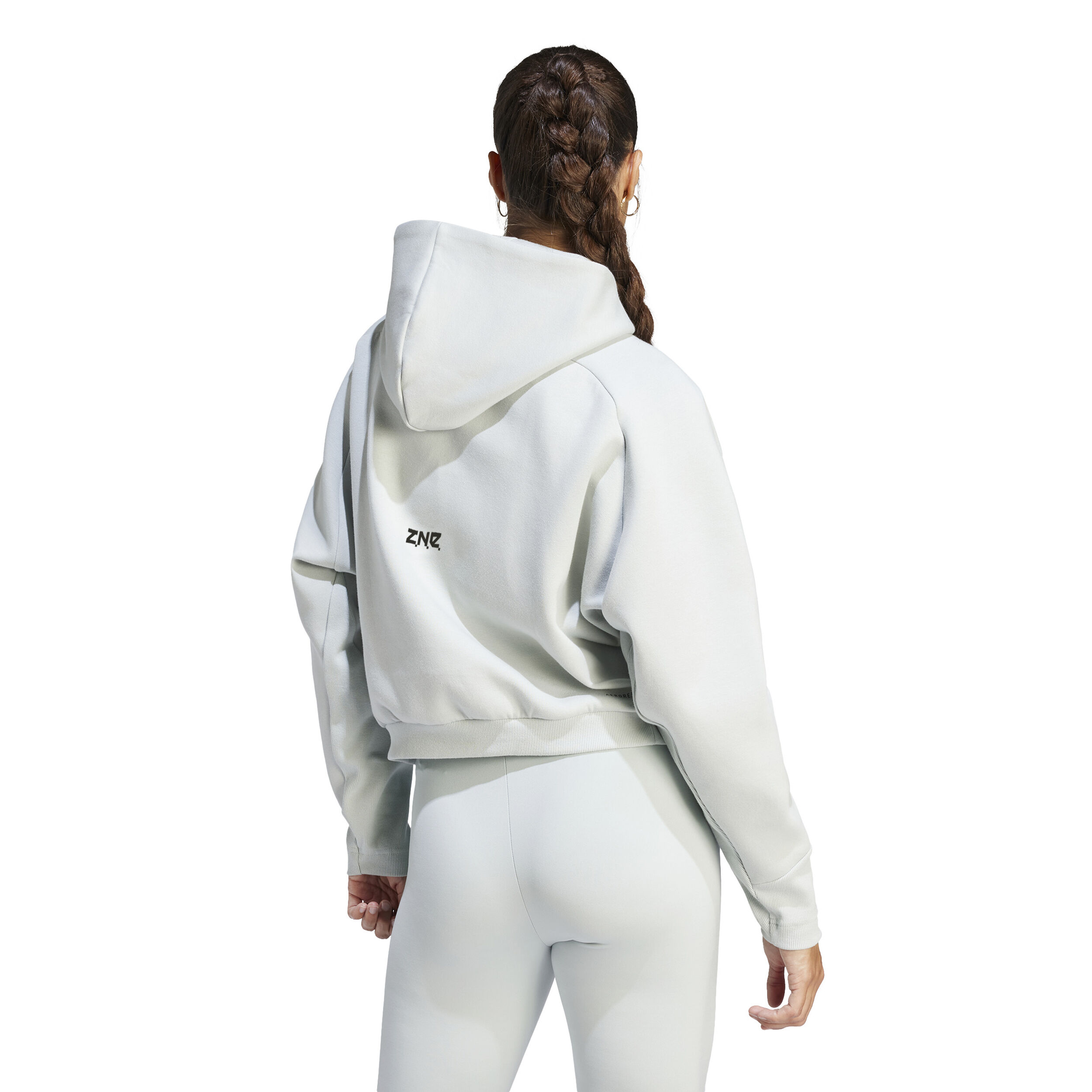 Buy adidas Z.N.E. Zip Hoodie Women Silver Grey online Tennis Point UK