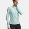 Launch Pro Half Zip  Running shirt Women-mint, silver