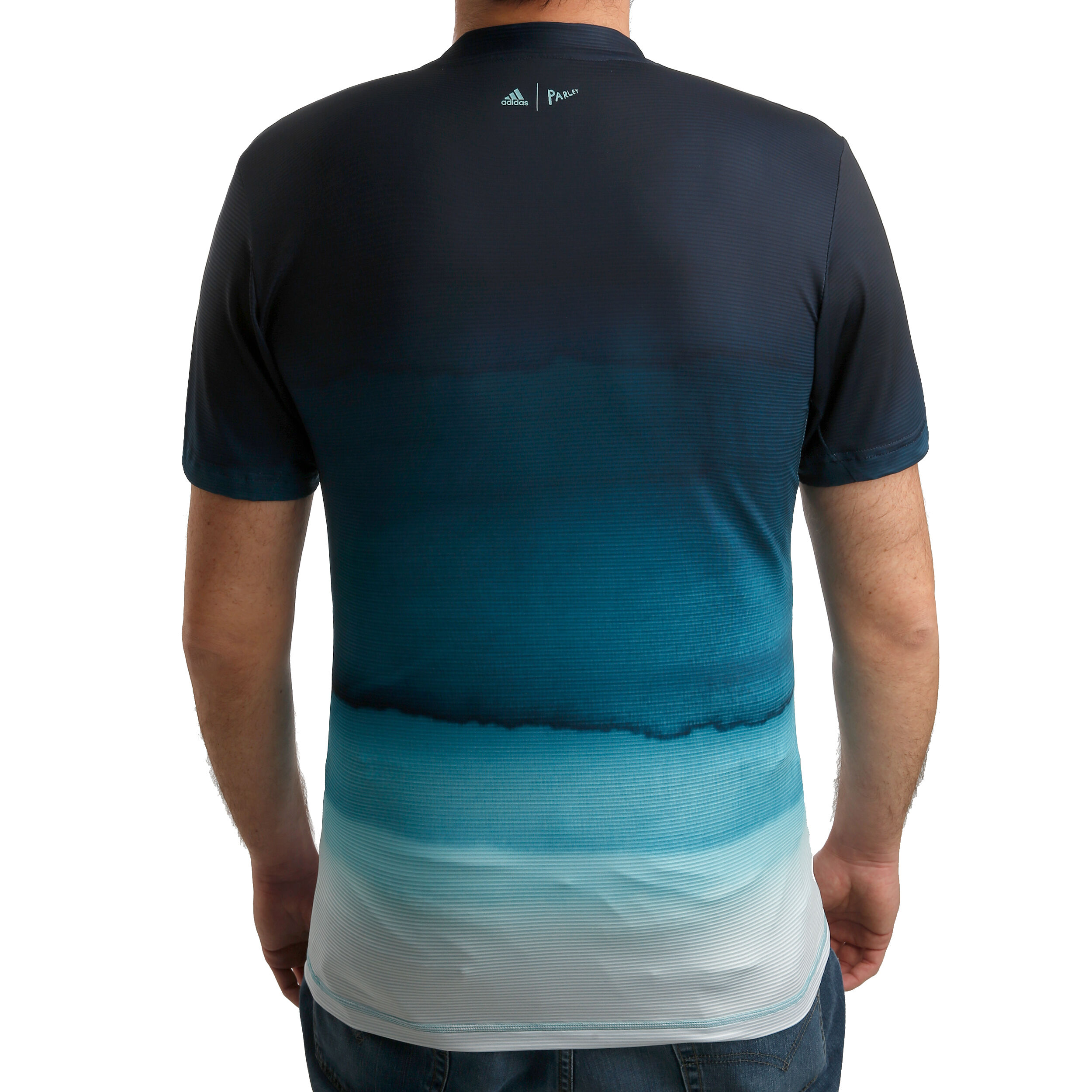 Buy adidas Parley Printed T Shirt Men Dark Blue Blue online Tennis Point UK