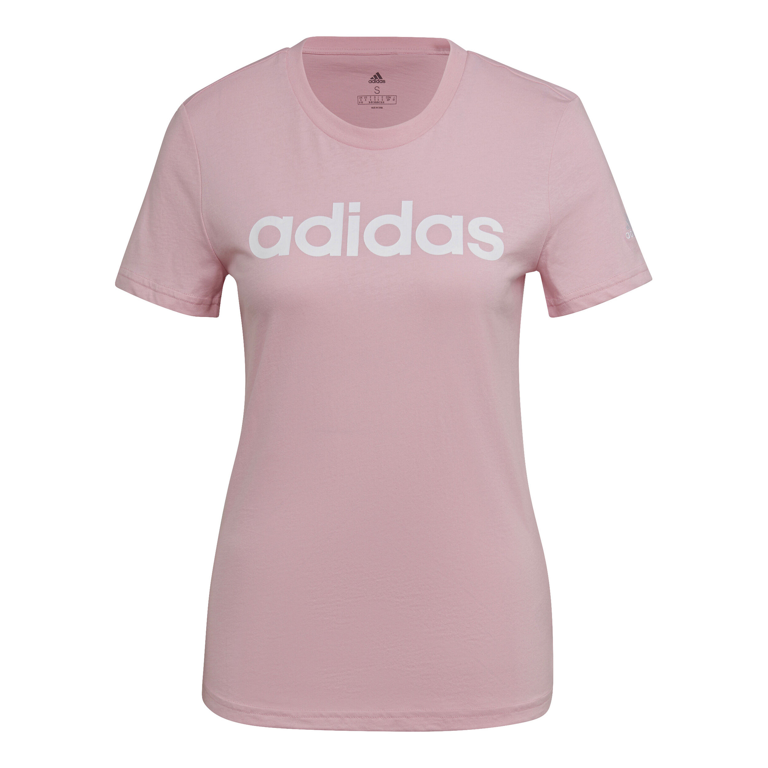 Linear T Shirt Women Pink