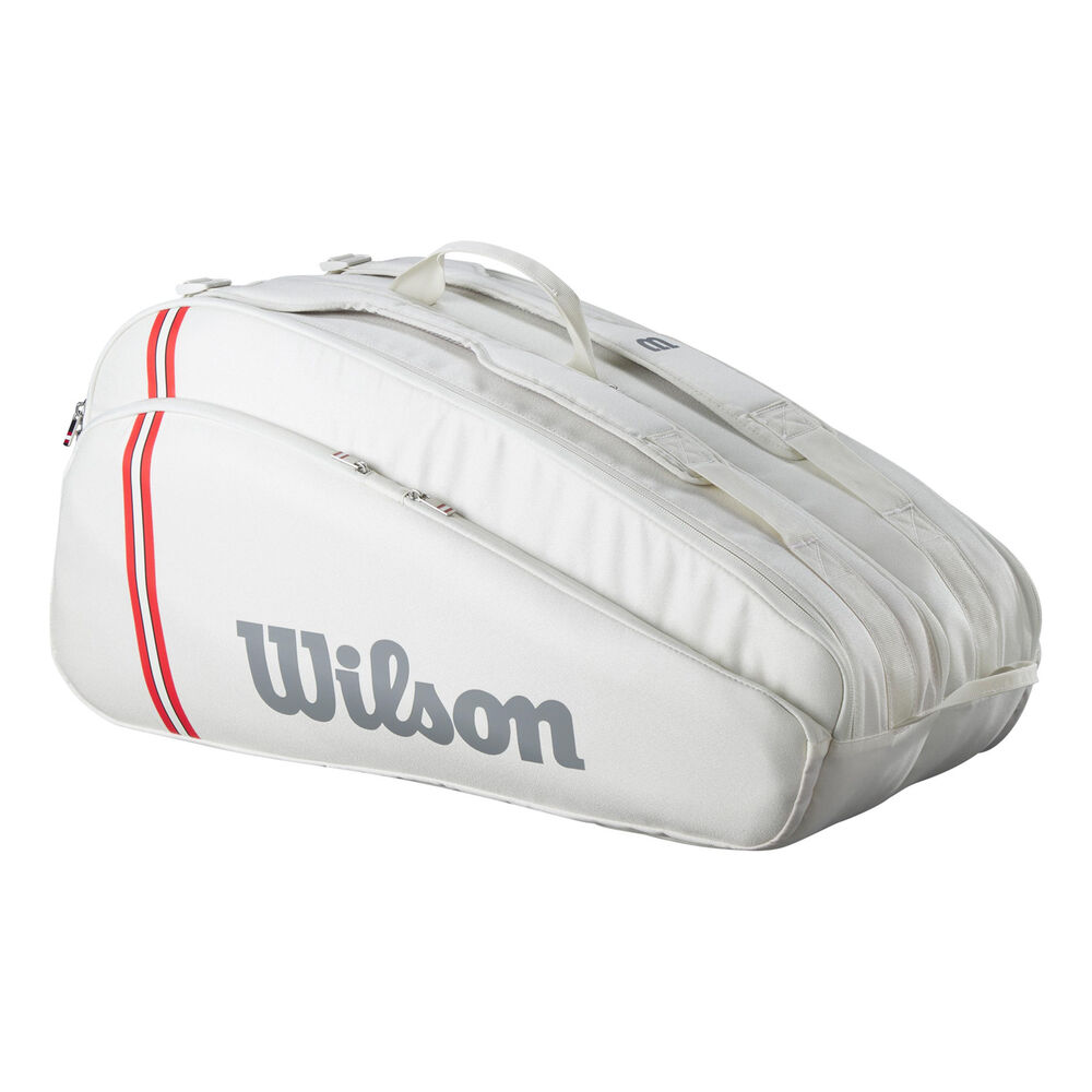 Wilson Tour Racket Bag 12 Pack-White white