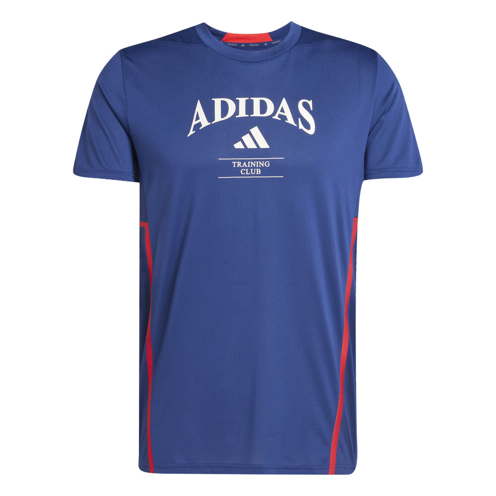 adidas Designed For T-Shirt Men dark_blue adidas Designed For T-Shirt Men dark_blue