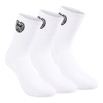 BIDI BADU Clothing BIDI BADU Anchor Ankle Move Tennis Socks 3 Pack-White