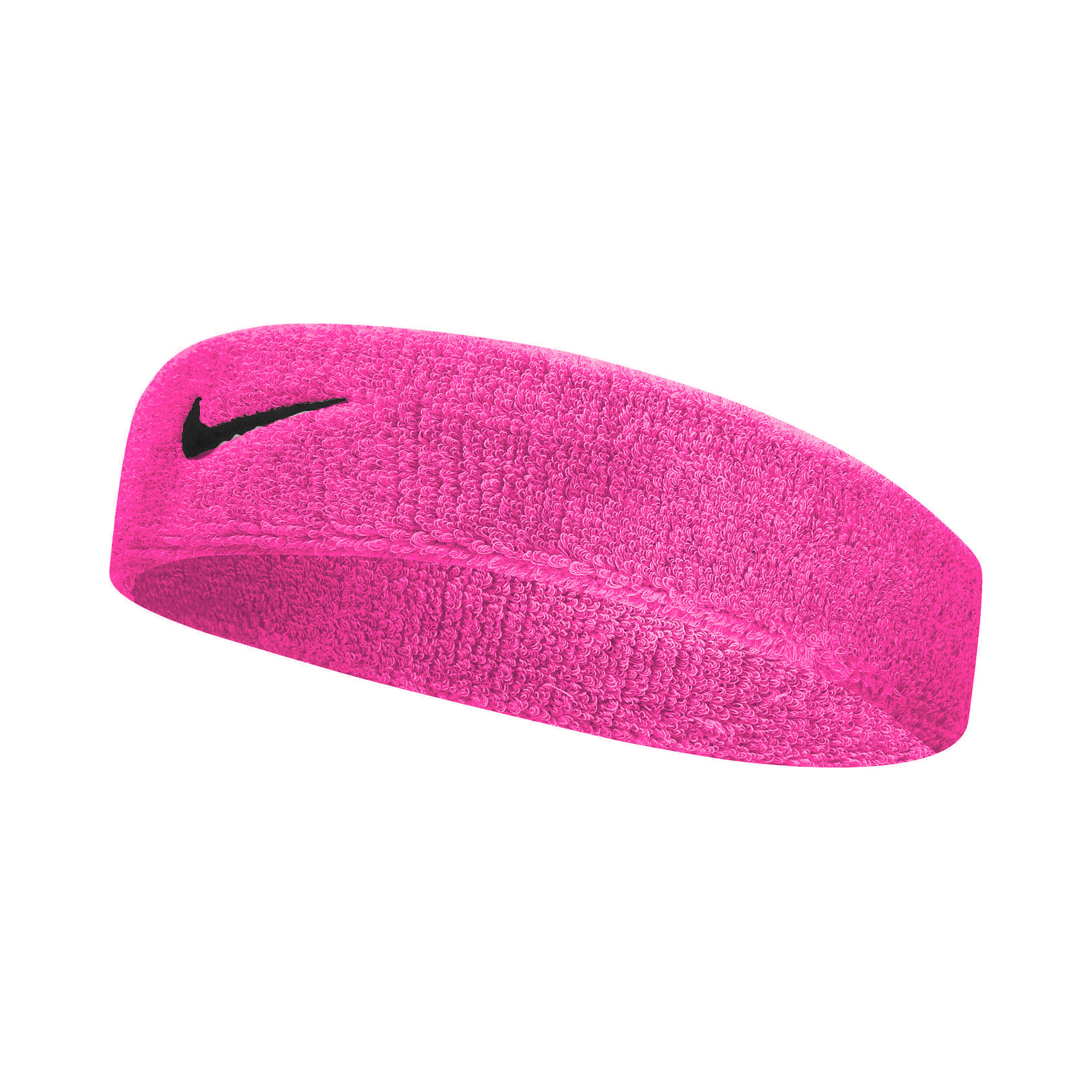 Buy Nike Swoosh Headband Neon Pink Black online Tennis Point UK