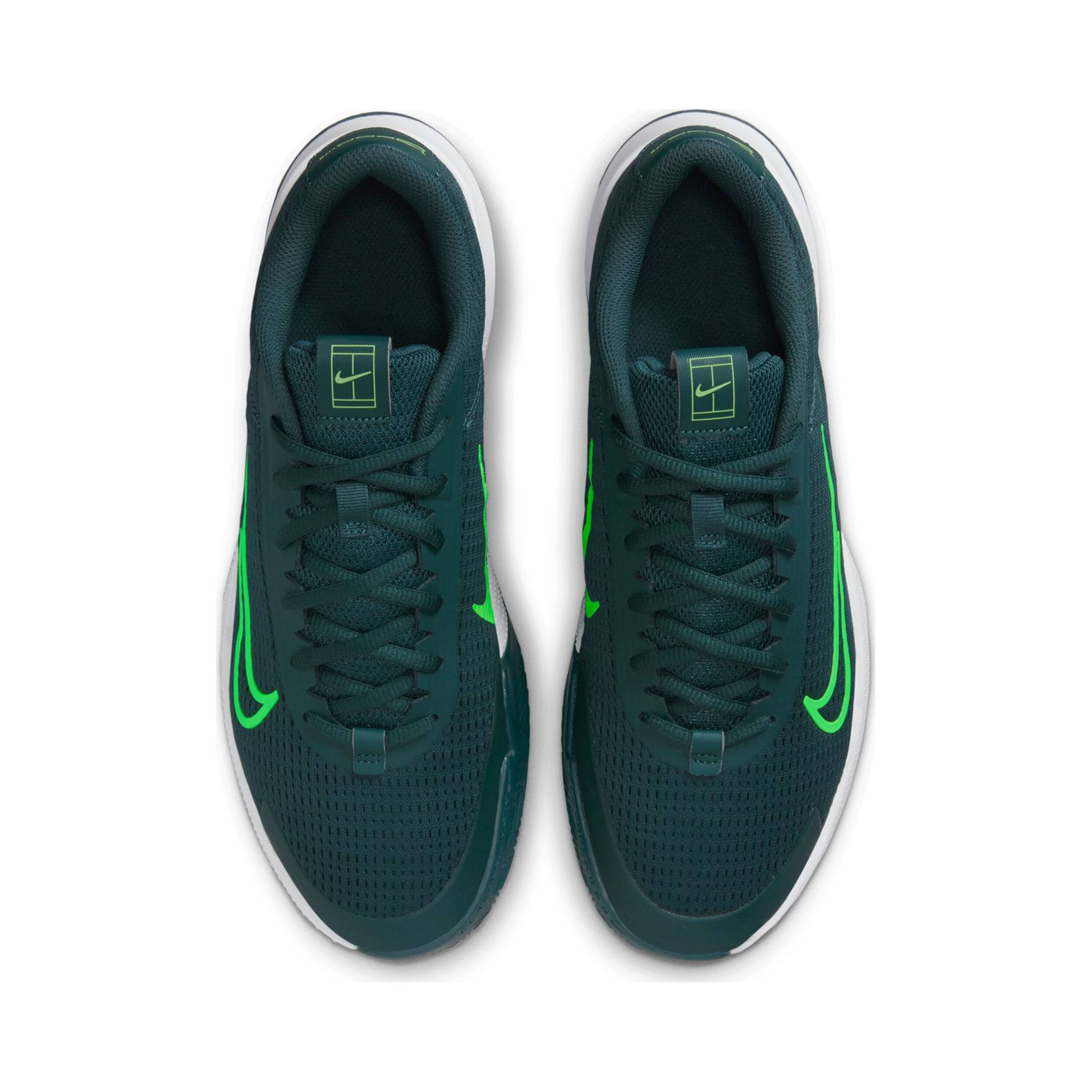 Buy Nike Vapor Lite 2 Clay Court Shoe Kids Dark Green Neon Green