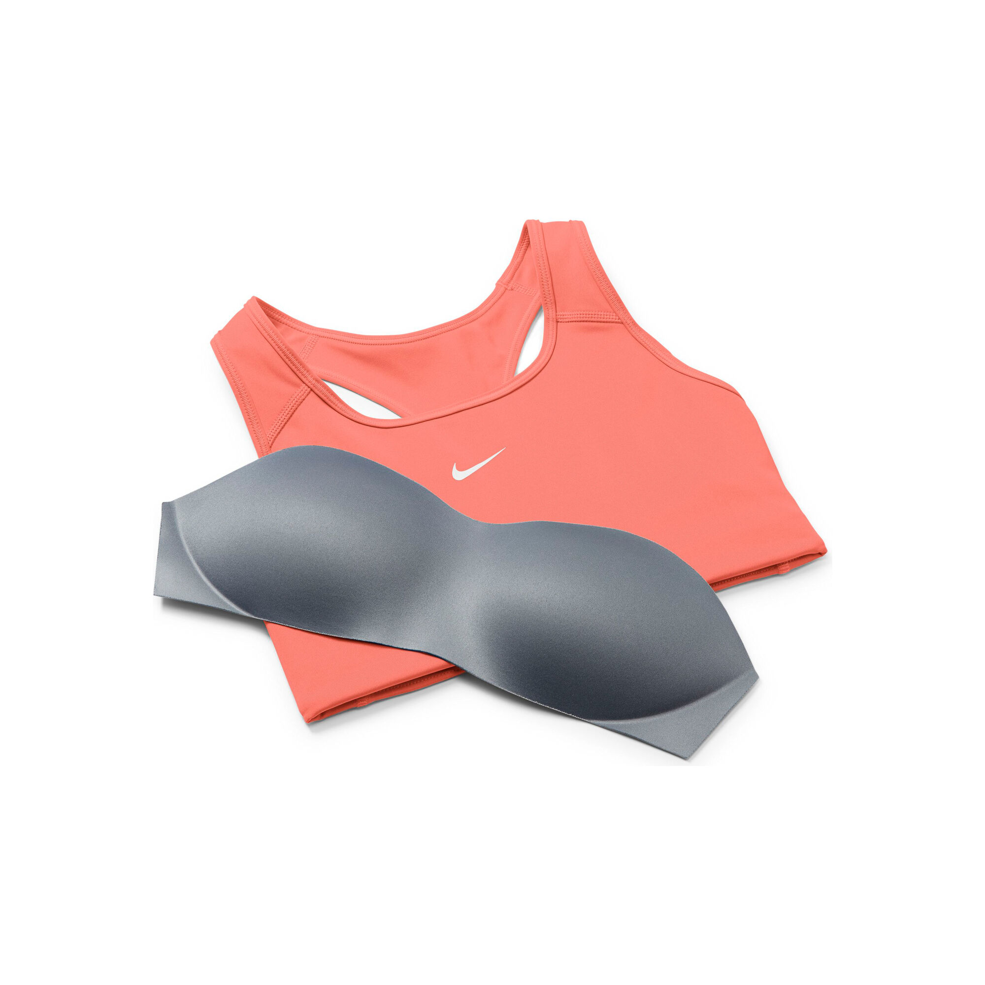 buy Nike Sports Bras Women - Coral, White online | Tennis-Point