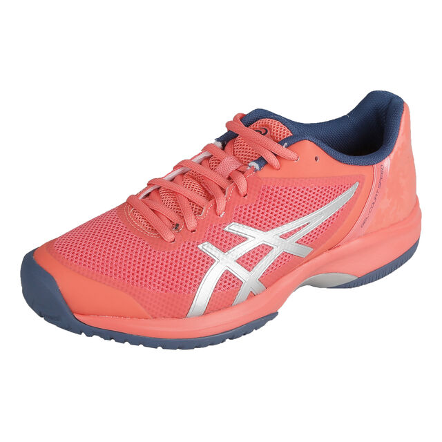 buy ASICS Gel Court Speed All Court Shoe Women Coral Dark Blue