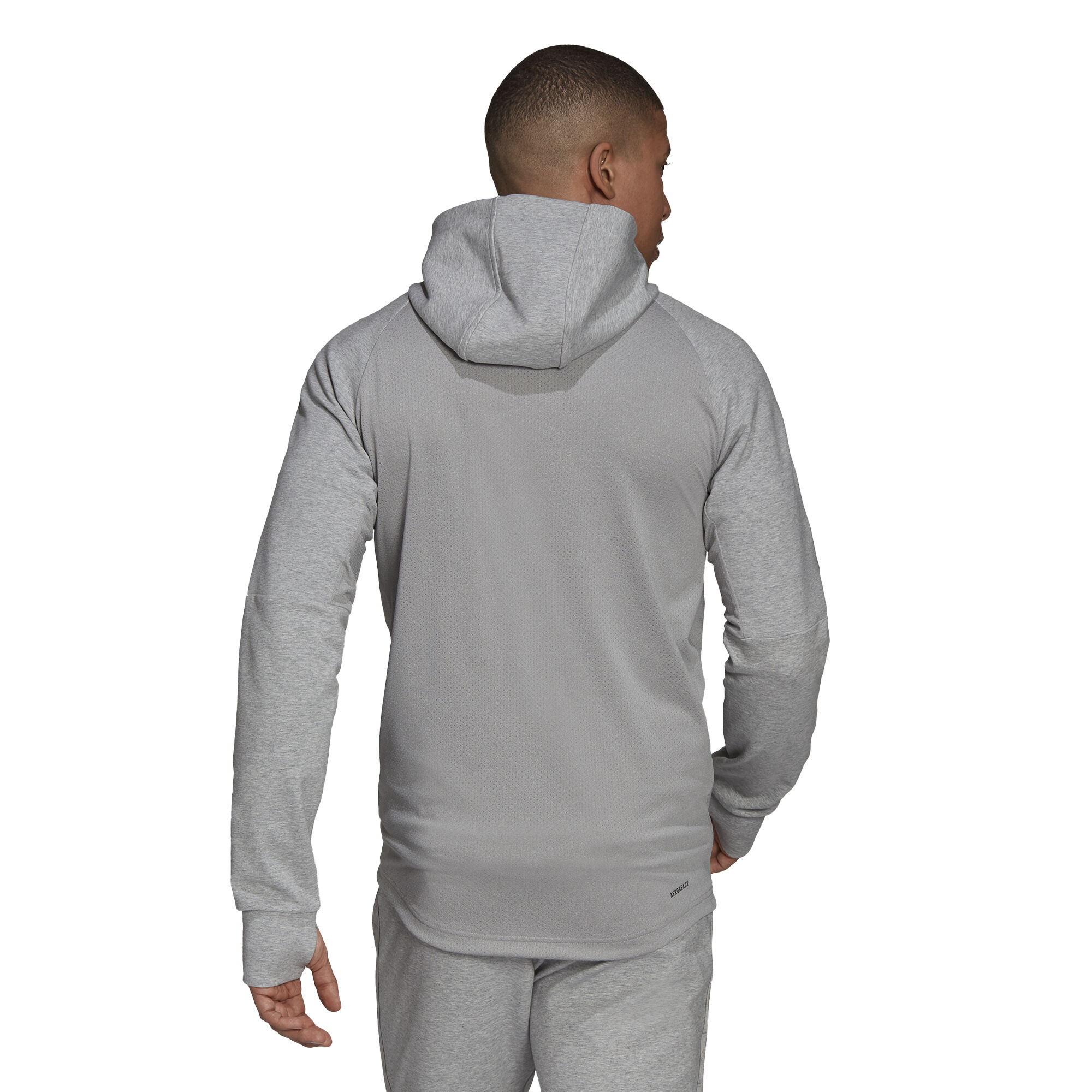 buy adidas MT Zip Hoodie Men - Grey, Black online | Tennis-Point