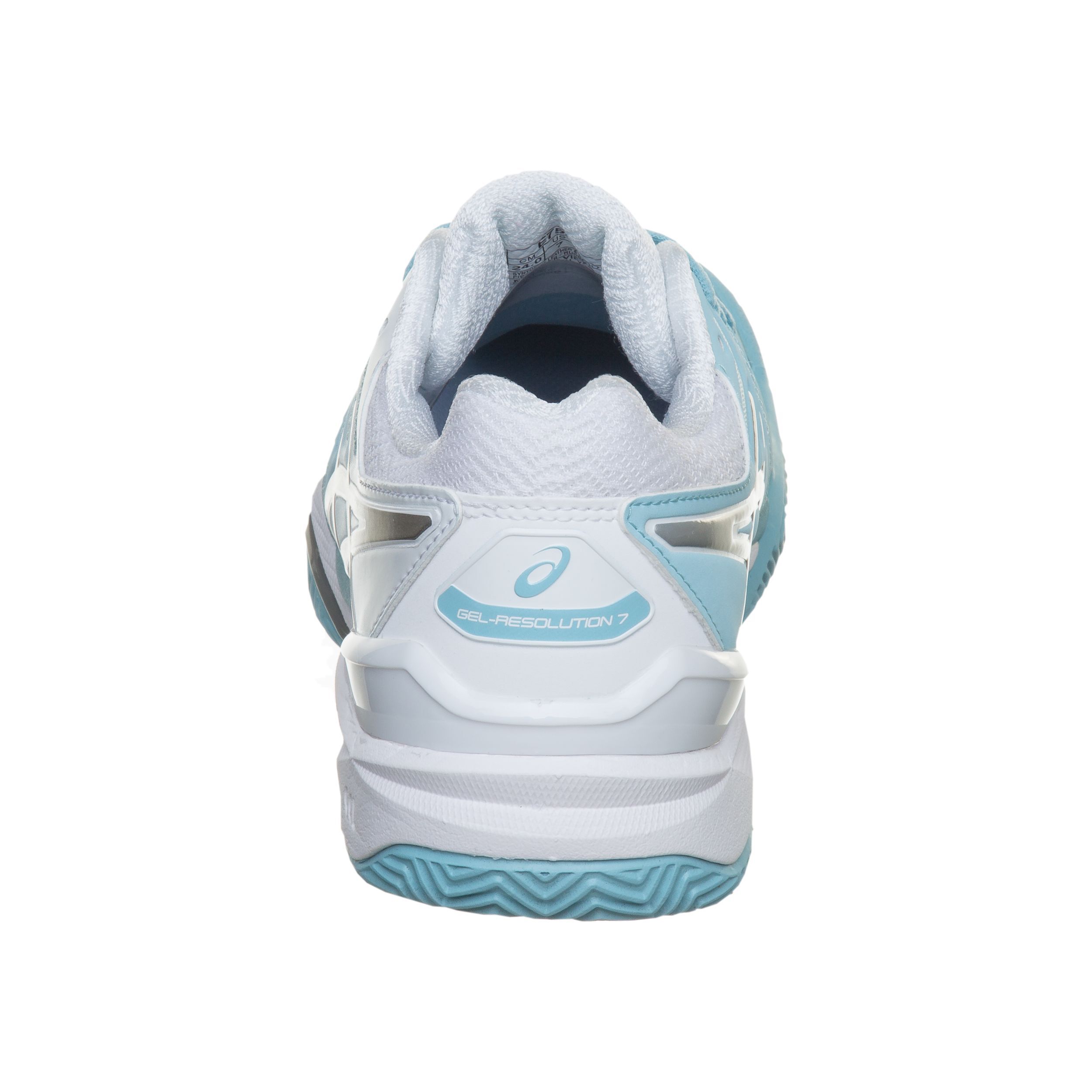 Asics gel-resolution 7 sale clay - porcelain blue/silver/white