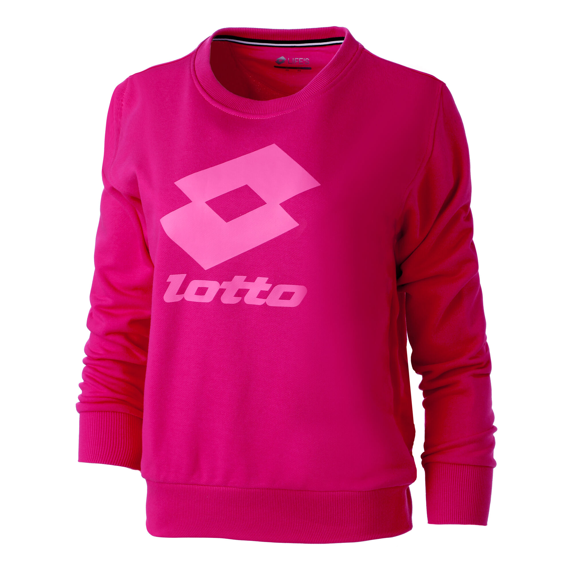 Buy Lotto Smart Sweat Run II Hoody Women Pink, Pink online | Tennis ...