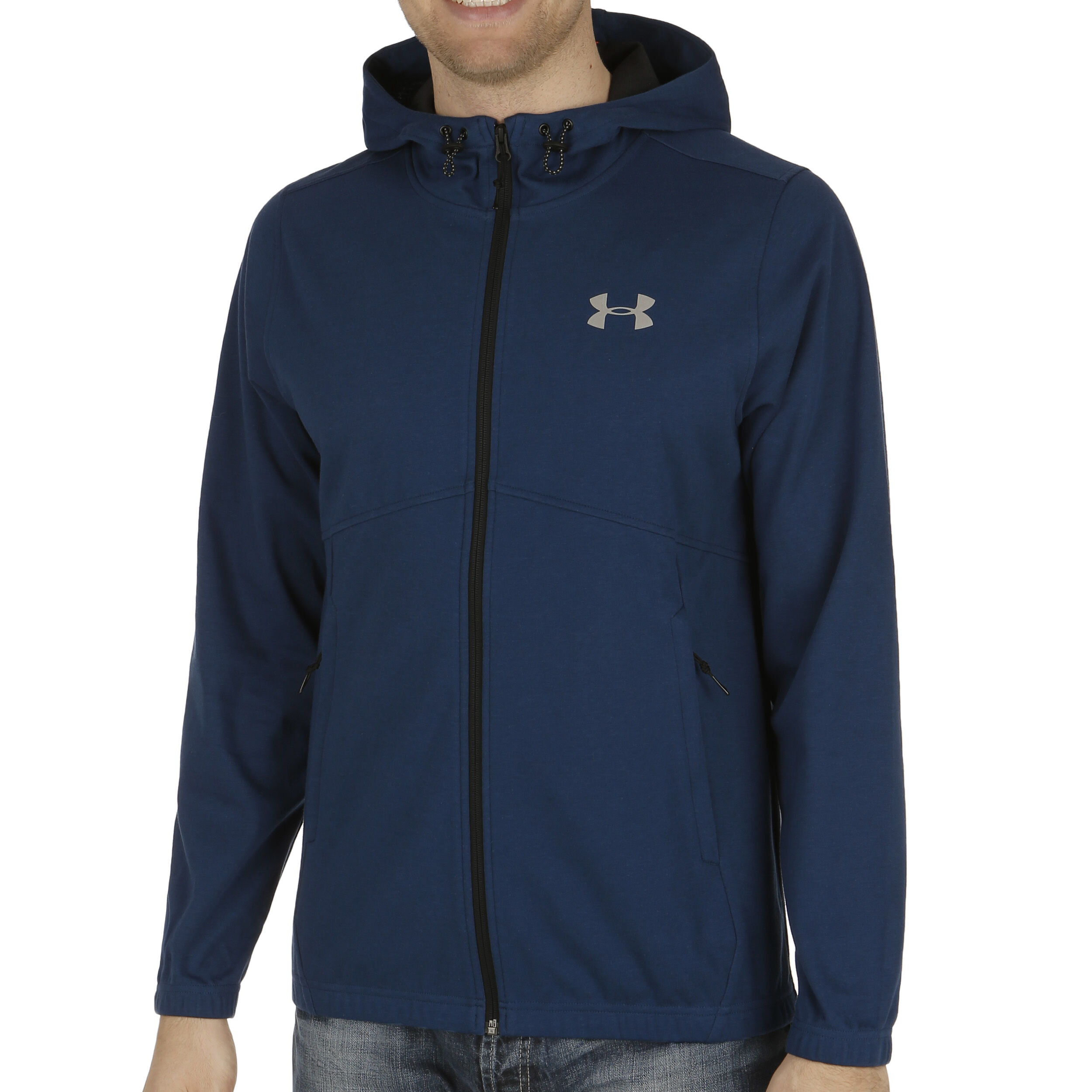 under armour swacket silver men