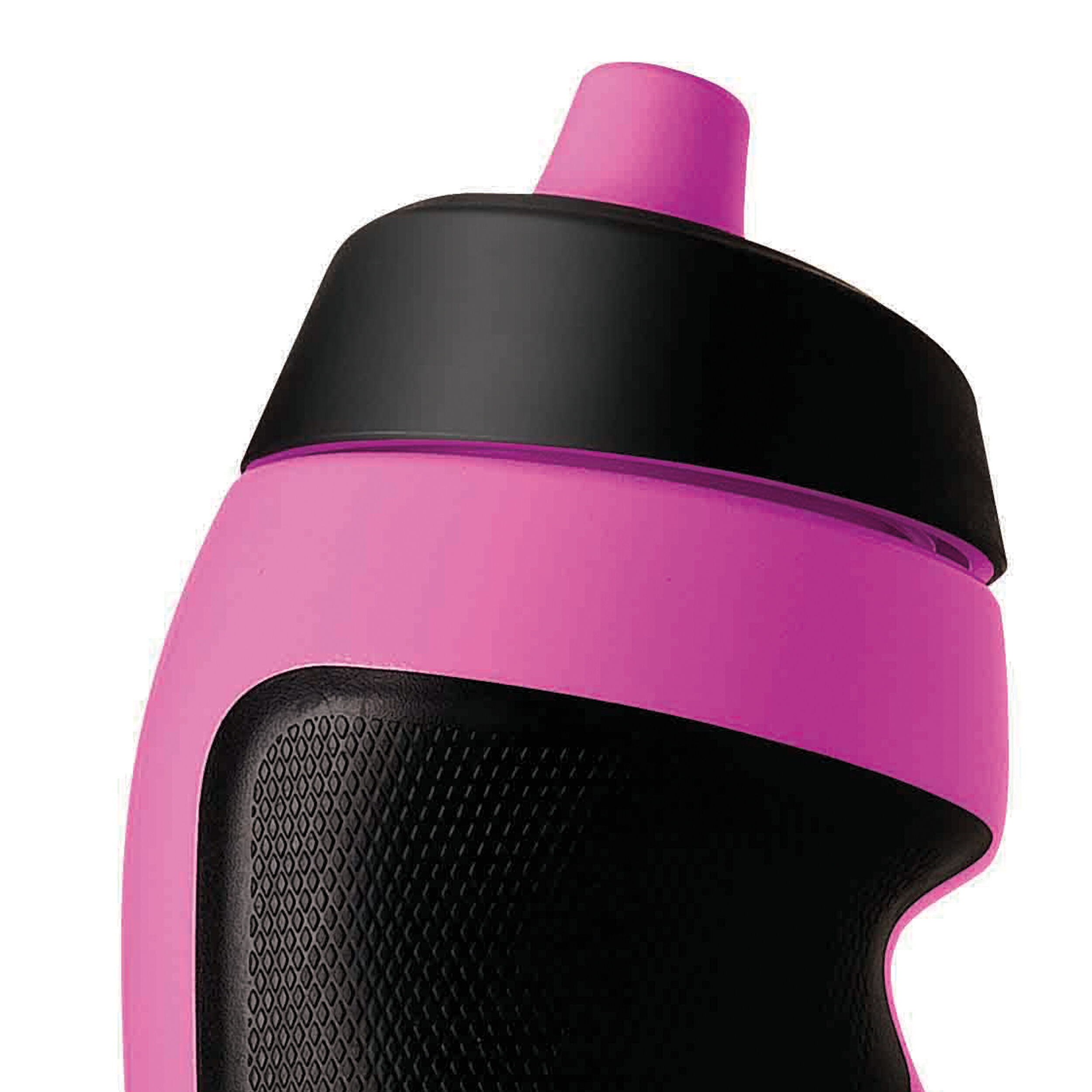 Sport Water Bottle 600ml Pink Black